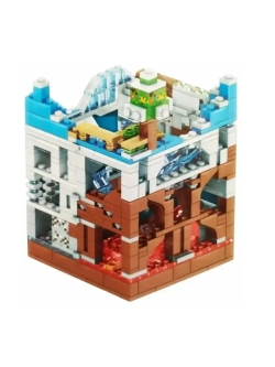 Конструктор Майнкрафт Сражение за крепость/488 деталей/LB608