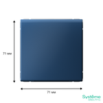 Вывод кабеля ArtGallery механизм аквамарин SE GAL001199