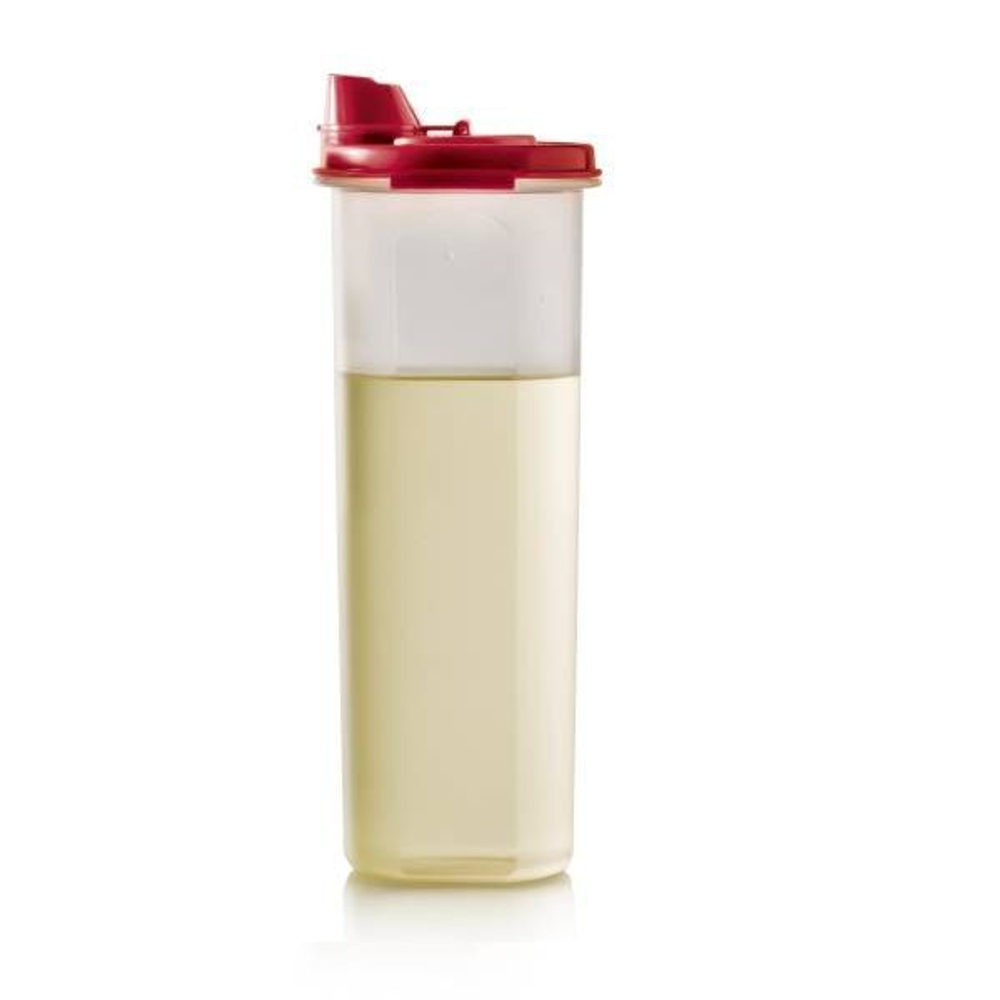 Компактус для масла 860 мл с красной крышкой, Tupperware