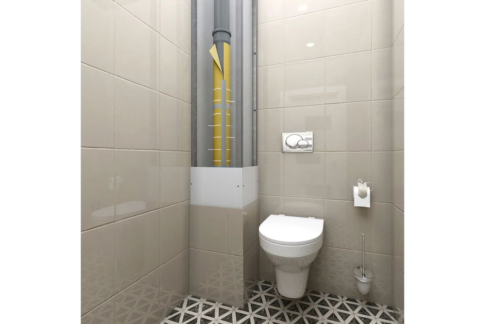 Набор для шумоизоляции труб D110 мм TUBEZERO