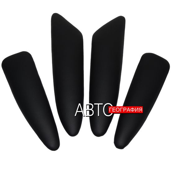 Мягкие накладки на ручки дверей Lada Vesta Cross (2019-наст. время) из экокожи