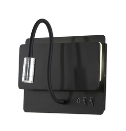 Бра Crystal Lux DUO AP9W LED BL