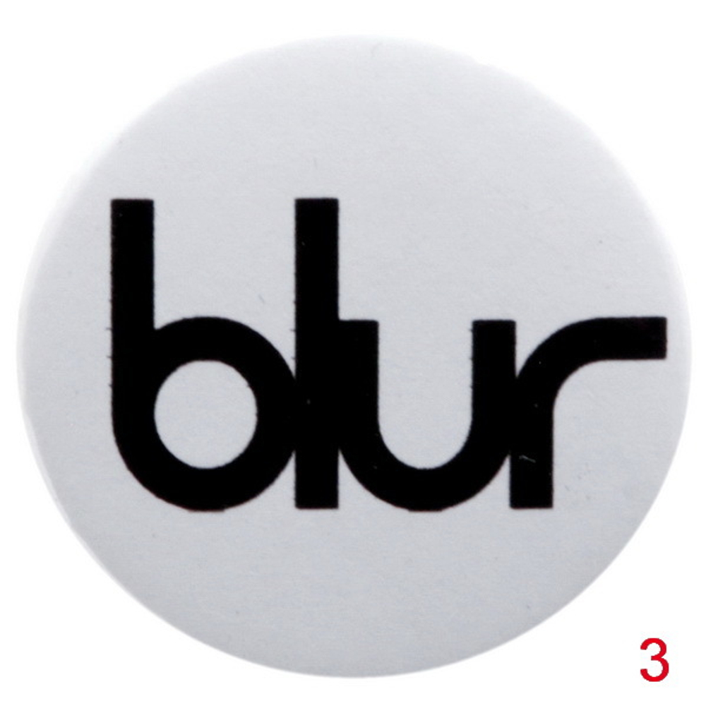 Значок Blur 36 мм ( в ассортименте )