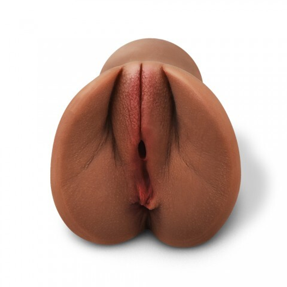 Мастурбатор реалистичный Wet pussy (коричневый)