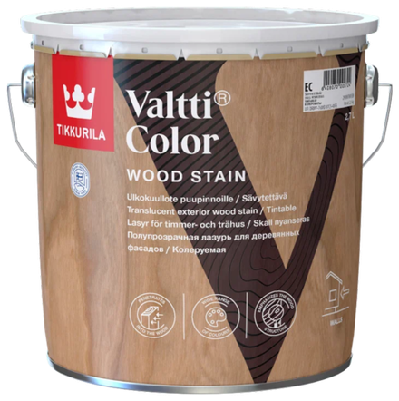 Защитная лазурь Tikkurila Valtti Color ЕС (2,7л) база под колеровку