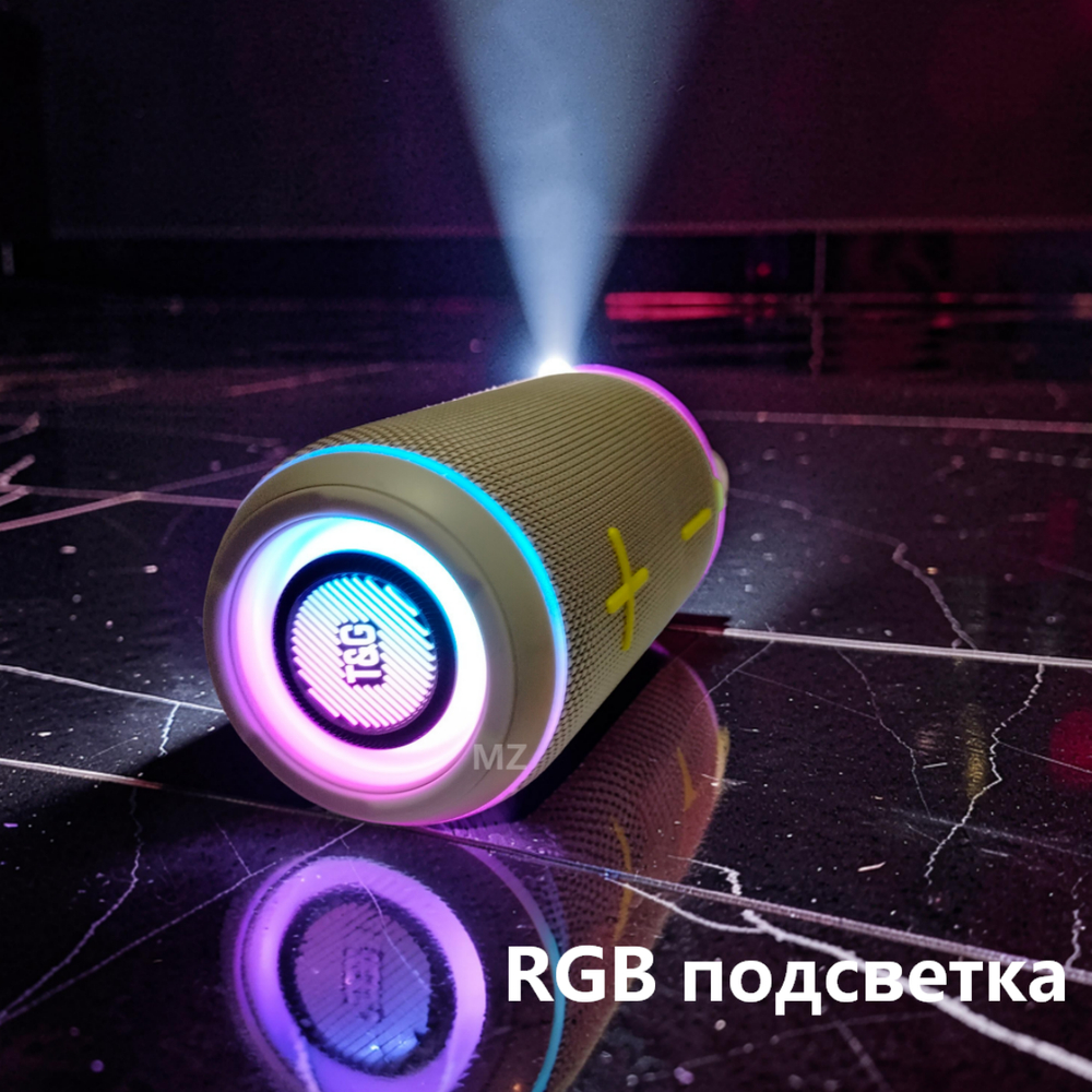Беспроводная колонка TG-429 PRO 20W.TF.FM.BT.TWS LED Flashing