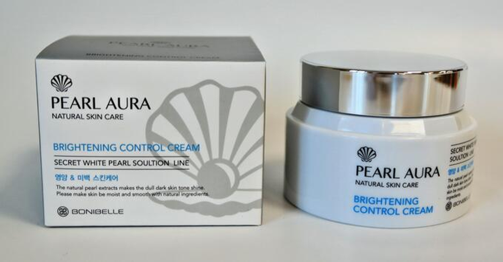 Bonibelle. Осветляющий крем с экстрактом жемчуга Pearl Aura Brightening Control Cream