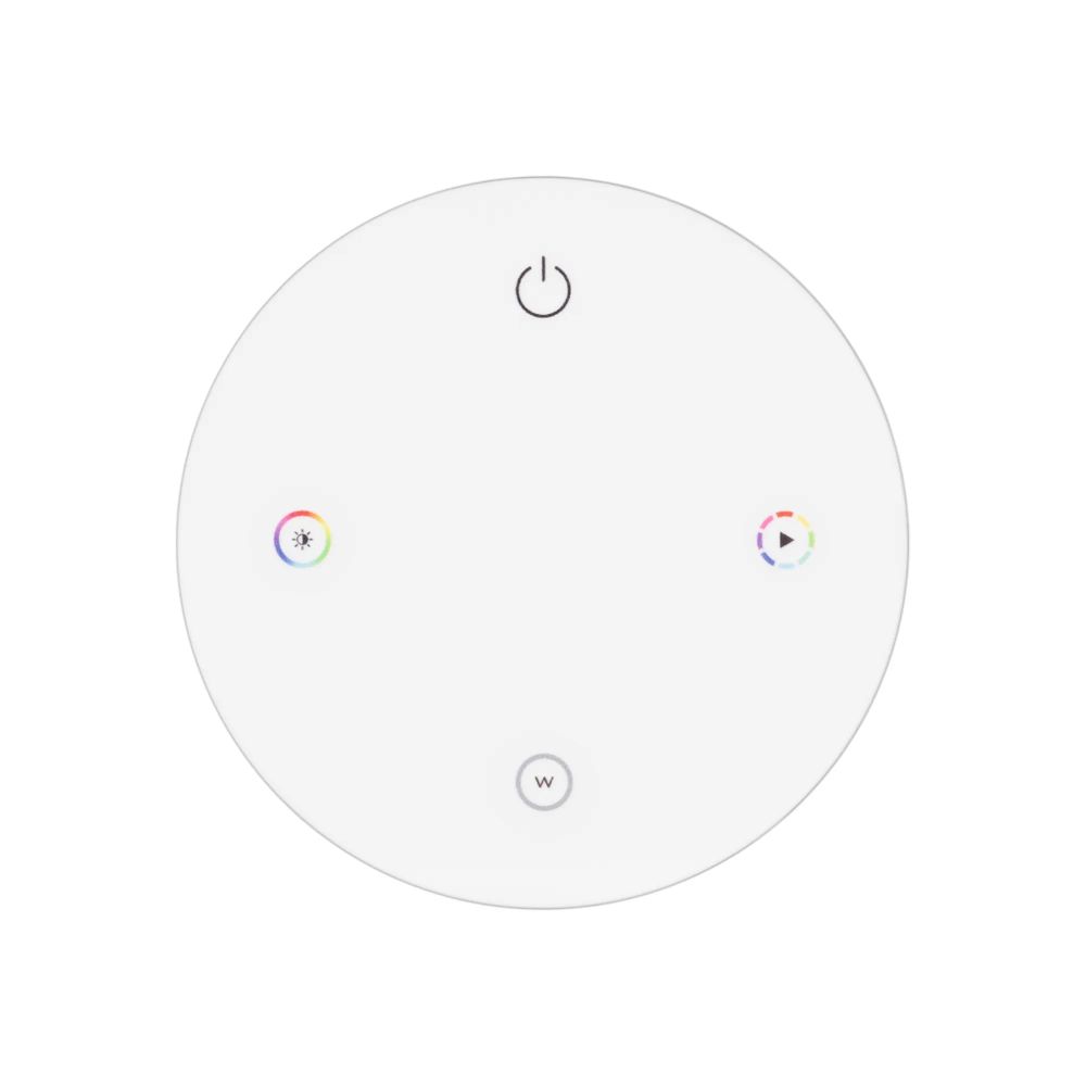 INTELLIGENT ARLIGHT Пульт SMART-801-22-1G-RGBW White (3V, Magnet, 2.4G) (IARL, IP20 Пластик, 5 лет) 046480