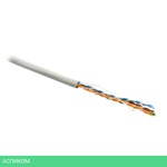Кабель витая пара Hyperline UUTP4-C5E-S24-IN-LSZH-GY-305