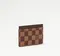 Визитница Louis Vuitton из канвы Damier, коричневый