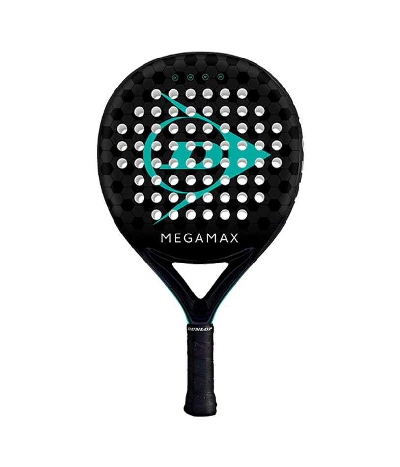 Ракетка Dunlop Megamax Black 2025 — стиль, стабильность и мощь на корте