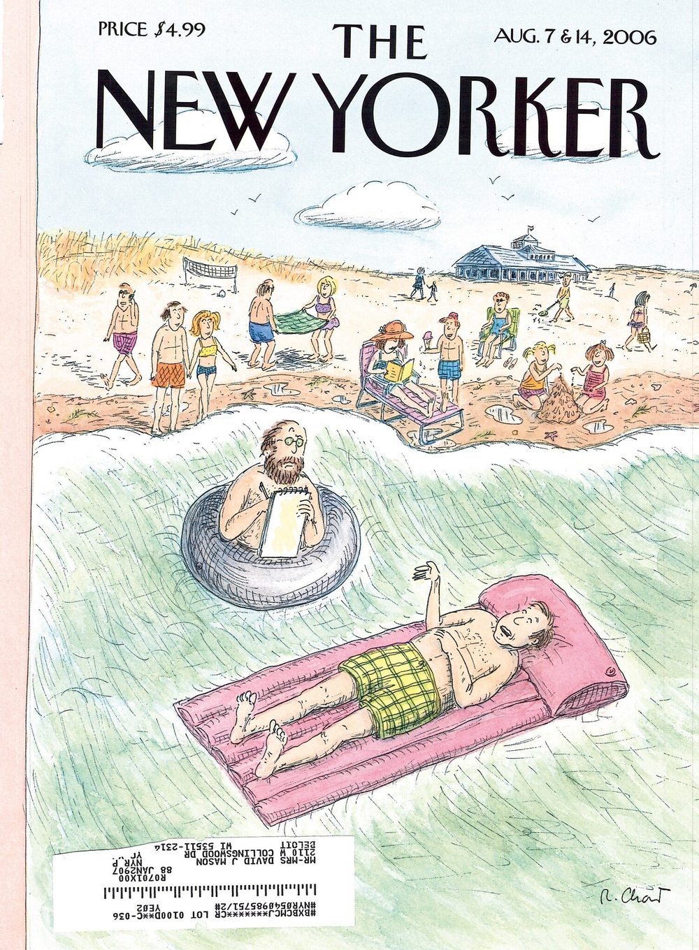Журнал The New Yorker 07-08-2006, обложка