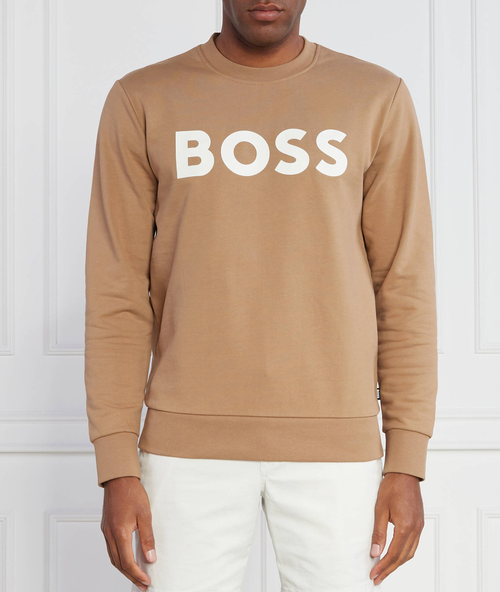 Худи Soleri 02 BOSS BLACK - коричневый(50496642)
