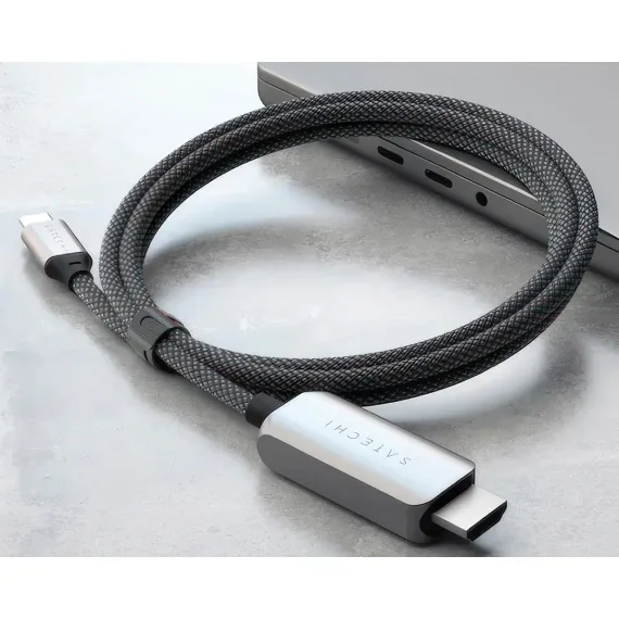 Satechi USB-C To HDMI 2.1 8K Cable Space Grey