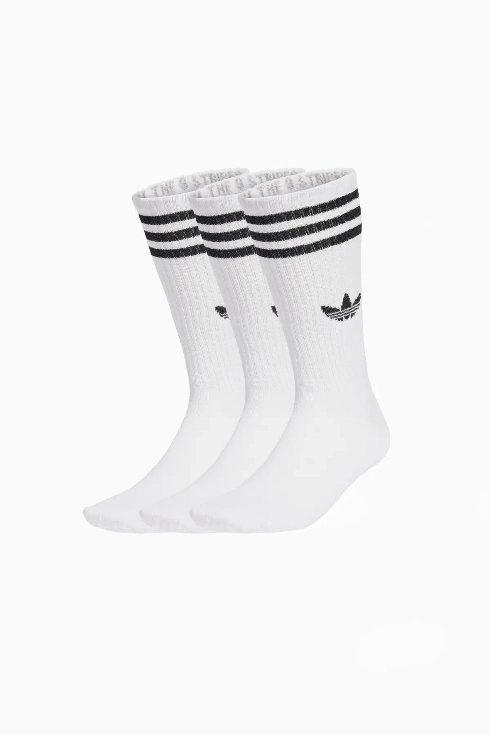 Носки adidas 3-Stripes High Crew 3 Pairs - белый