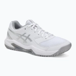 Женские Теннисные Кроссовки ASICS Gel-Dedicate 8 W white/pure silver
