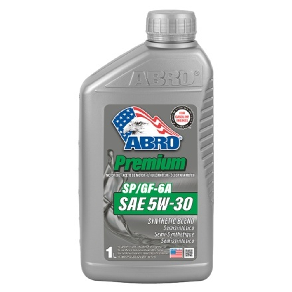 Масло ABRO SAE 5W30 SP (1л) п/синтетика