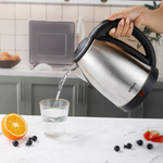 Набор: чайник электрический 1,8л, электрокастрюля 1,5л, серия LYKAS, металл