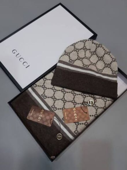 Комплект шапка и шарф Gucci