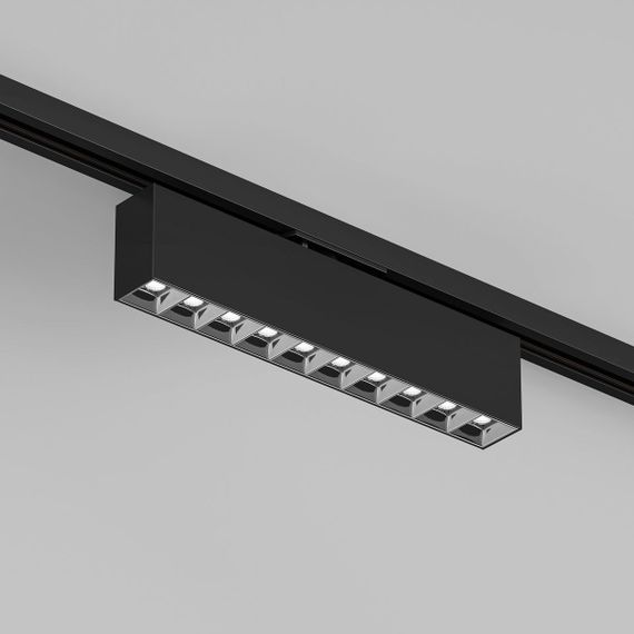 Трековый светодиодный светильник Denkirs Edder DK6444-BK