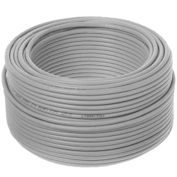 PROconnect (01-0052-50) Кабель U/UTP, CAT 5e, PVC, 4x2x0,48мм, внутренний, серый, 50м