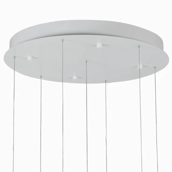 Подвесной светильник Cloud Ø90 см, прозрачный, белый