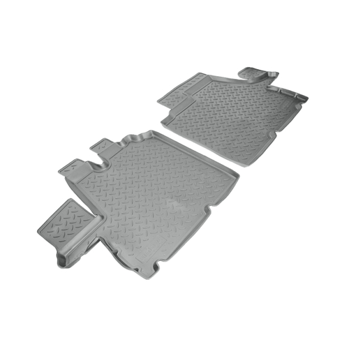 Ковры в салон Norplast/Unidec для Fiat Ducato (2007-), Серый, 2 места, арт.NPL-Po-21-50-G
