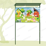 Тематический виниловый элемент Природа. Домашние детёныши 1736