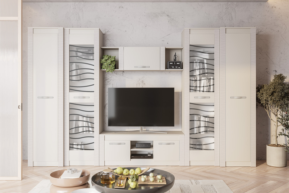 Тумба для ТВ "Монако" ТБ-27 кашемир/MF03