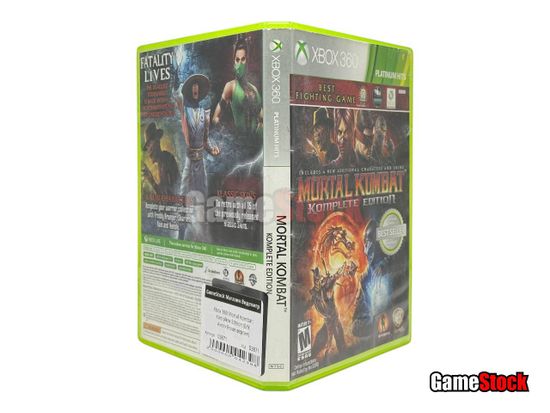 Xbox 360 Mortal Kombat: Komplete Edition (Б/У, Английская версия)