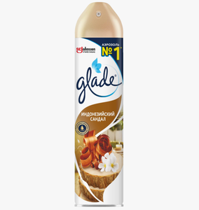 ОСВЕЖИТЕЛЬ ВОЗДУХА GLADE АЭР ИНДОНЕЗИЙСКИЙ  САНДАЛ 300МЛ