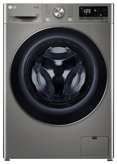 Стиральная машина LG F2V5PS2S серый