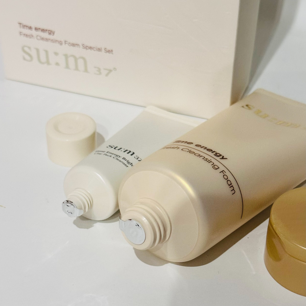 Набор очищающий SUM 37 Time Energy Fresh Cleanser Foam Special Set.