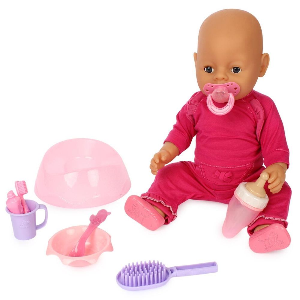 Пупс функциональный с аксесс., короб. DOLLгр Пупс функциональный с аксесс., короб. DOLLгр