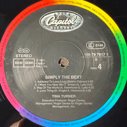 Виниловая пластинка Tina Turner ‎– Simply The Best 2LP