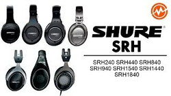 SHURE SRH1440 Студийные профессиональные наушники