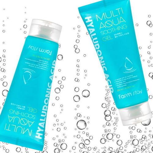 Универсальный гель с гиалуроновой кислотой FarmStay Hyaluronic Acid Multi Aqua Soothing Gel, 200мл