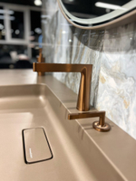 Смеситель Boheme Duo для раковины, 2х-позиционный BRUSHED BRONZE