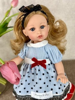 Кукла Marina and Pau 30cм Petit Alicia виниловая (M2546)