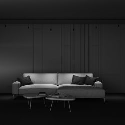 Трековый штанговый светодиодный светильник Maytoni Axity   C105PL-3W3-6K-B