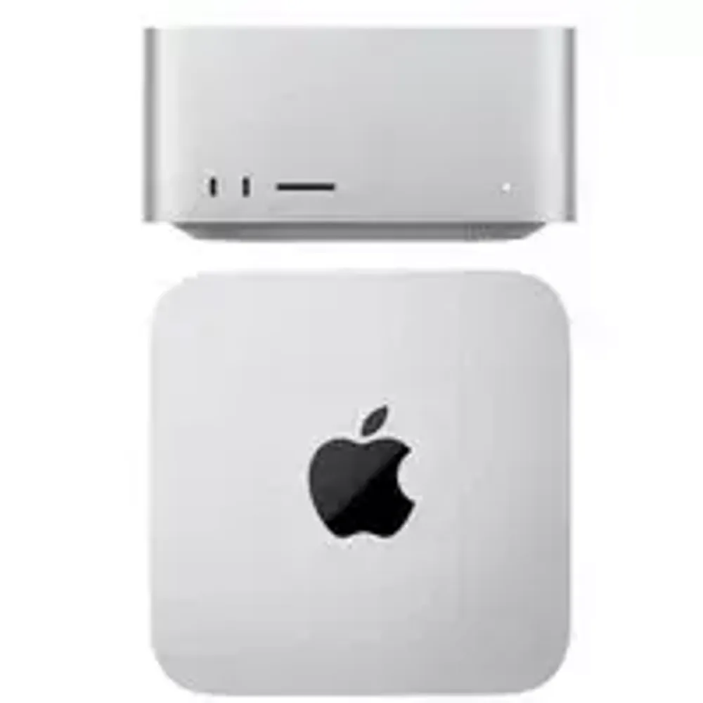 Настольный компьютер Apple Mac Studio M1 Ultra Apple M1 Ultra, 64 ГБ RAM, 1 ТБ SSD, OS X, 370 Вт, серебристый