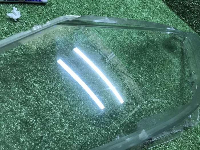 Стекло фары левое Nissan Qashqai 2 j11 (2013-2019)