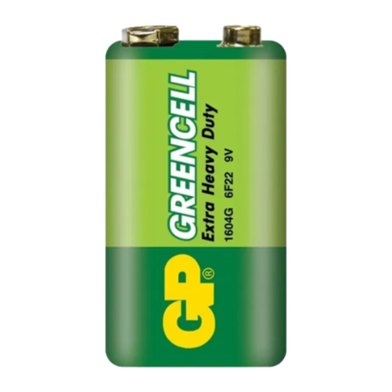 Элемент питания GP GreenCell Heavy Duty 9V SH1 1604G-B (1/10/100)
