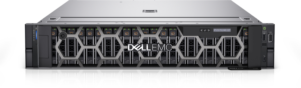 Стоечный сервер - Dell PowerEdge R750 G15, 2U, 8x 2.5“, 2x Xeon[6346] 16 Cores, 1024Gb, 210-AYCG