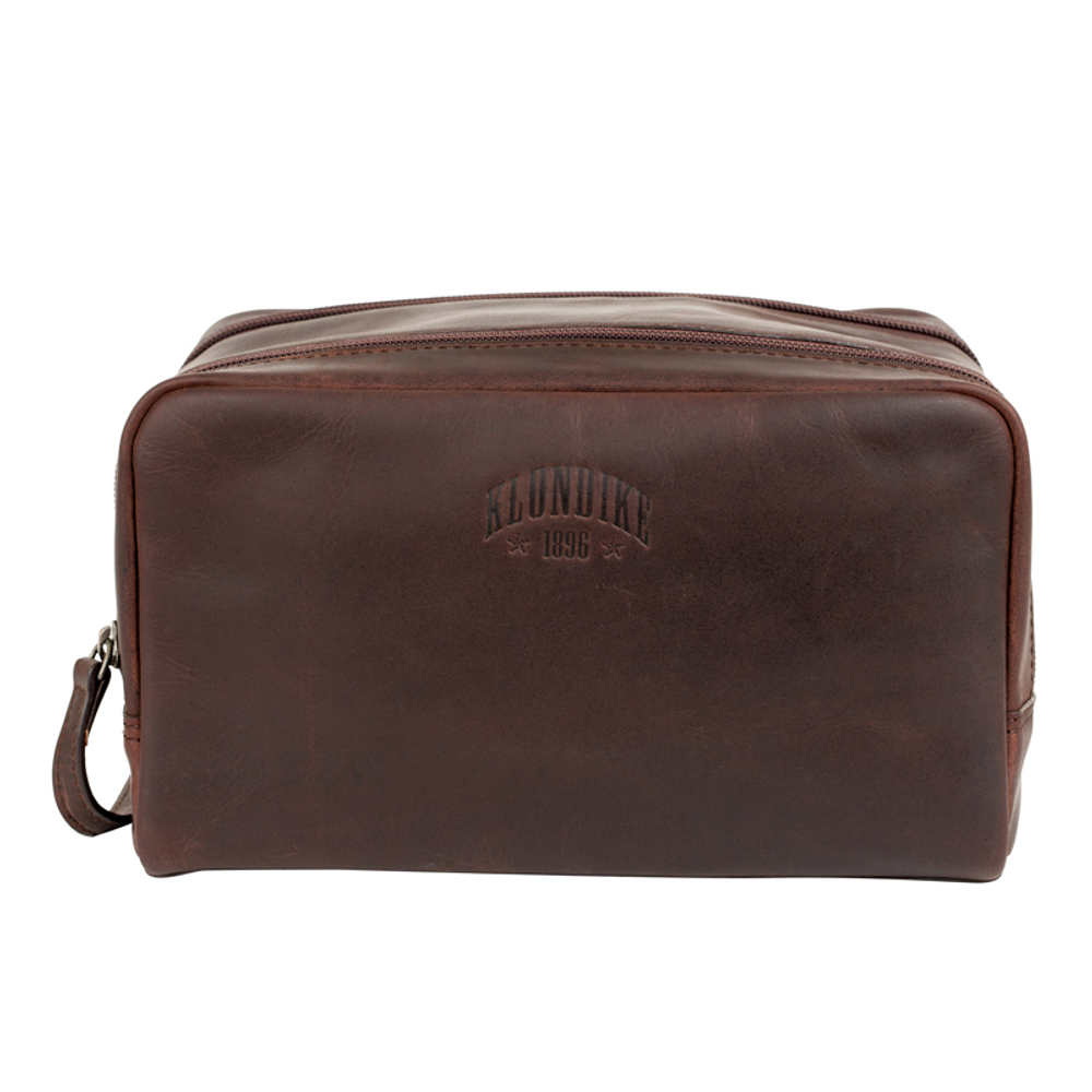 Несессер Klondike Digger Tad, темно-коричневый, 25x17x15 см