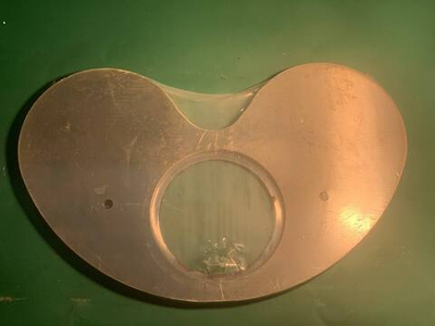 Шиберная плита Schwing 10018046 DN180 (карбид вольфрама)