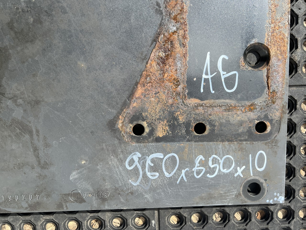 Плита седла 10мм 2017г.