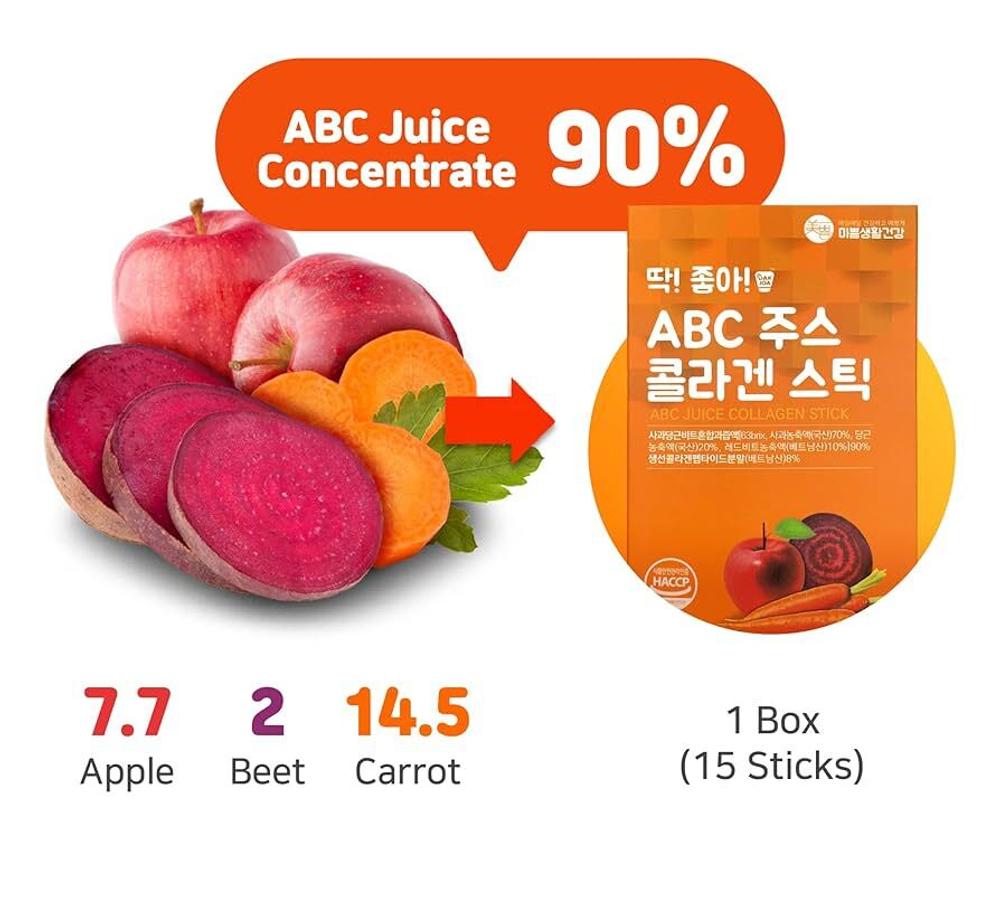 Mippeum Dak Joa ABC Collagen Jelly Stick 15шт