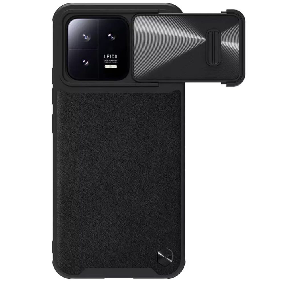 Противоударный чехол Nillkin CAMSHIELD S Leather Case с защитой камеры для Xiaomi 13