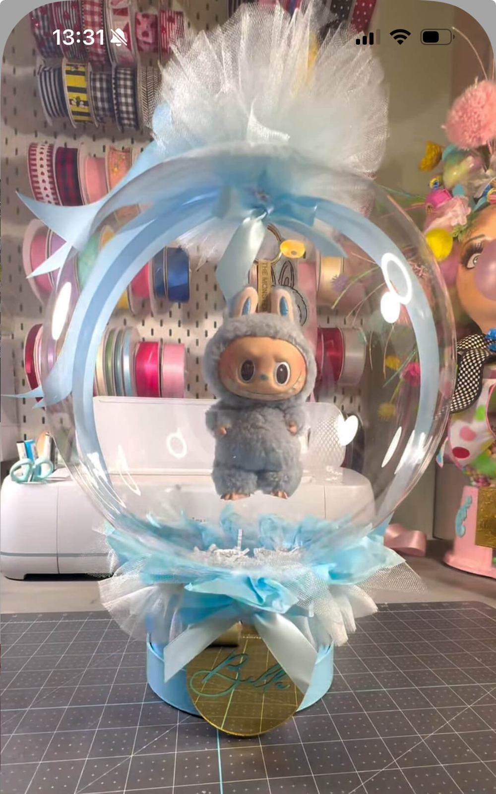 Плюшевый Эльф Лабубу в шаре